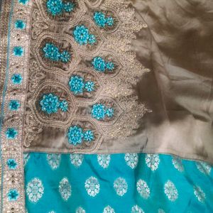 Price Drop!!!Double Shade Saree For Festive Season