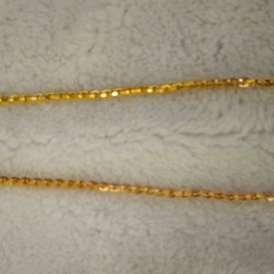 24 Inch Gold Plated Chain