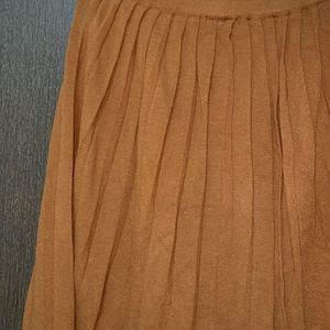 Warm Pleated Skirt