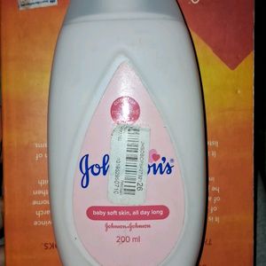 Johnson's Baby Body Lotion.