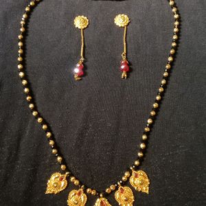 Stylish Mangalsutra With Earings