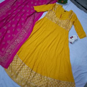 New Without Tags Kurti Set With Duppta