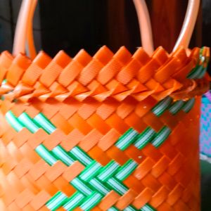 Handmade Wire Plastic Bag