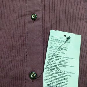 A Brand New  Dark Maroon Raymond's Formal Shirt