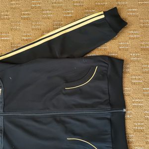 ADIDAS ZIPPER UPPER JACKET (GOLDEN STRIPES)