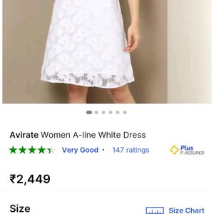 White One Piece/ Kurti