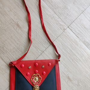 Red Sling Bag