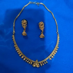 Gold Plated Necklace Set