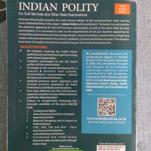 INDIAN POLITY BY M LAXMIKANT