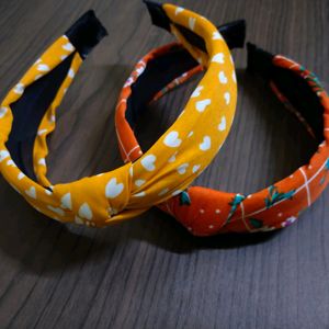 Combo Of 2 Orange Headband