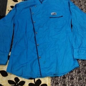 kidz blue shirt for 10 year boy