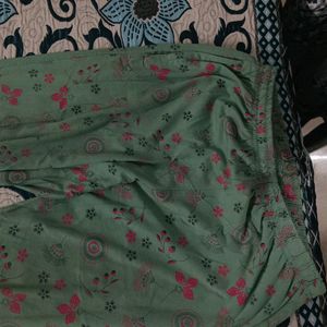 Green Color Night Pajama