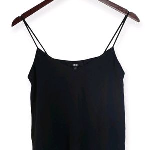 Navy Blue Relaxed Fit Tank Top