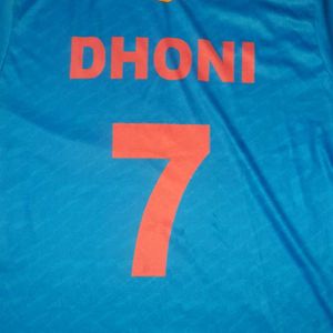 India world cup T Shirt (Dhoni 7)