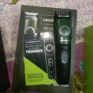 Lets Shave Beard Body Head Trimmer