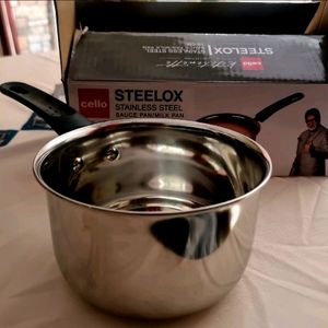 Cello SAUCE PAN/ MILK PAN STEELOX