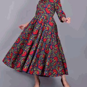 Gulmohar Jaipuri Printed Kurti