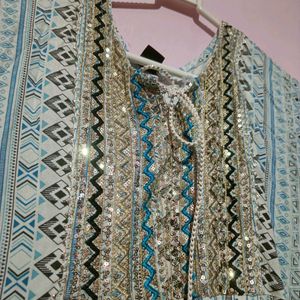 New A Line Kurti