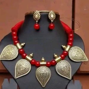 Handmade Oxidised Jewelry Set