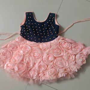 Price Drop-Beautiful Partywear Dress For Girl