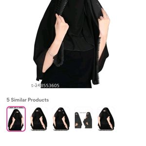 Beautiful Black Hijab