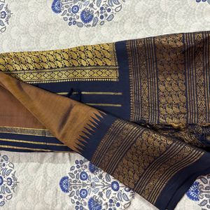 Pure Silk Broad Border Kanjivaram