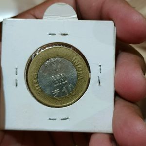 10 Rs Bharat Africa Shikhar Coin