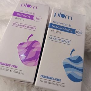 Plum Set Of 2 Serum Retinol And Niacinamide