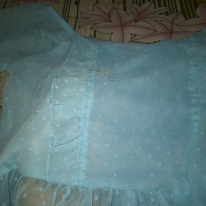 Light Blue Pretty Top