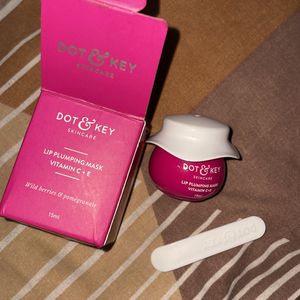 Lip Plumping Mask In Pomegranate Flavour