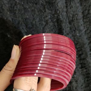 Maroon Simple Bangles 🤎