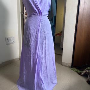 Purple Evening Gown