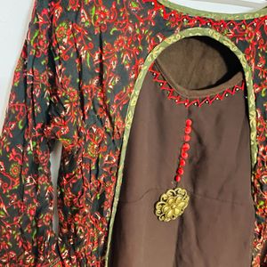 Women Designer Overcoat Kurti