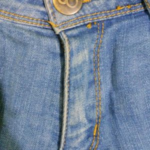 hard solid jeans of  Nova Brand, stylish finishing, perfect chain and button, can be worn with any upper clothing, casual wear, can be used roughly, leg bottom has chains.