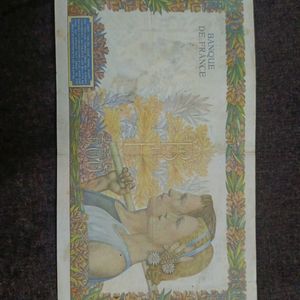 500 Francs Note Collectable