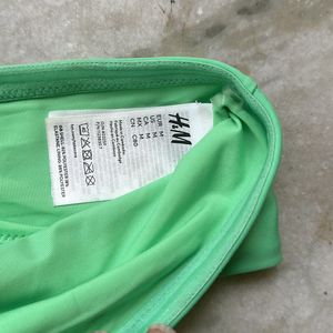 H&M Swimwear Skirt Top And Bottom Set