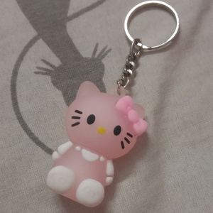 Hello Kitty Keychain Cute Pinteresty Aesthetic