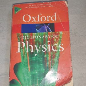 Oxford dictionary of physics