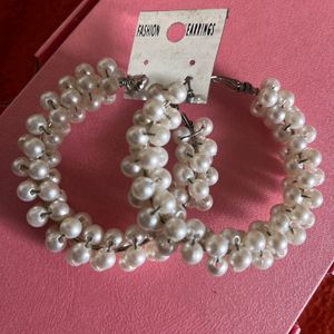 Pearl Hoops