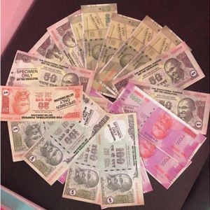 99 SALE 45 Piece Fake Notes for Education Purpose