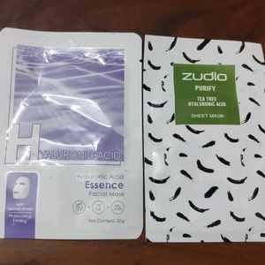 Face Masks Combo( Miniso + Zudio )