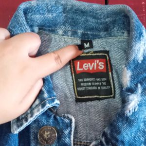 Womens Oversized Denim Jacket For Ripped