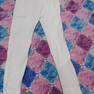 White Stretchable Jegging