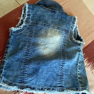 Denim Jacket Sleeveless