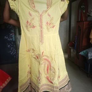 Yellow Colour Dress