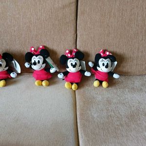 4 Disney Soft Toys