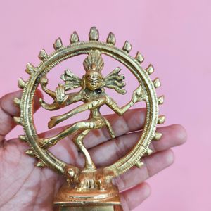 Antique Brass Nataraj Figurine