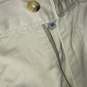 Beige Formal Pants