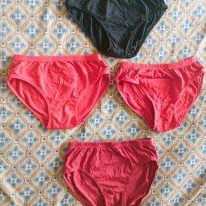 Set Of 4 New Unused Panties