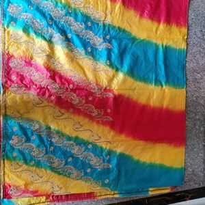 🌈🌈Full Maggam Work Saree Multicolour